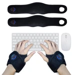 Expoprox-wearable Wrist Rest Pads, 2 Pc. Set, Ergonomic Mouse Medium, Black New. Price: $34.73.