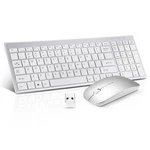 Wireless Keyboard And Mouse Combo, Compact Quiet ... New. Price: $30.34.