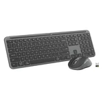 Logitech MK955 Signature Slim Wireless Keyboard And Mouse Combo - Graphite Open. Price: $88.91.