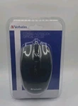 Verbatim Wired Computer Mouse - Ambidextrous Black 98106 Glossy Finish New. Price: $11.20.