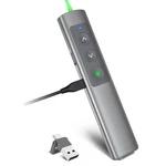 Pptslid Metallic Presentation Clicker Presenter Remote - Rechargeable Wireless New. Price: $44.81.