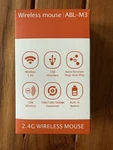 Okimo ABL-M3 Rechargeable 2.4G Wireless Mouse Nano Receiver Black New. Price: $11.99.