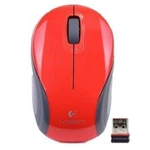 Logitech M187 Mini Wireless Optical Ultra Portable Mouse Red 910-002727 Open. Price: $9.49.
