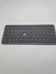 Lenovo Multi-device Wireless Bluetooth Keyboard Rechargeable Iron Grey Used. Price: $39.99.
