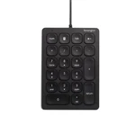 Kensington Wired Numeric Keypad, 21-KEY Number With 4 Shortcut Keys, Quiet New. Price: $49.79.