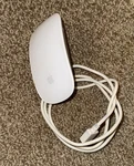 Apple Magic Mouse 2 A1657 Wireless Bluetooth Rechargeable With Cord Silver White Used. Price: $35.00.