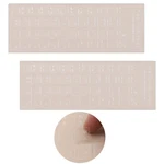 Keanboll 2PCS Pack Transparent Korean Keyboard Stickers, Repl... New. Price: $10.74.
