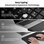 Cimetech Easytyping KF10 Wireless Keyboard Mouse Combo Scissor Switch - Black Used. Price: $32.63.