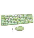 Ubotie Colorful Computer Wireless Keyboards Mouse Combos Open. Price: $35.00.