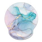 Waveyu Ergonomic Mouse Pad With Wrist 10L X 9W Inches, Blue Pink Marble New. Price: $23.07.