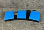 Vintage Ikkegol FS2020U1IR Usb Triple Foot Pedal Switch Programmable Shortcut Used. Price: $35.00.