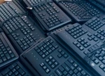 Lot Of 5 Hp SK-2120 Usb Wired Keyboard Used. Price: $59.99.
