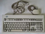 Ibm Model Enhanced Pc Keyboard 1399583 With 102 Keys + PS/2 Mouse 33G5430 Used. Price: $295.00.