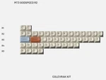 Drop + Mito MT3 Godspeed R2 Keycap Set Colevrak Kit MDX-34409-18 New. Price: $64.99.