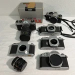 Lot Of 6 Pentax Film Camera K1000, Honeywell Spotmatic, Asahi,me Super Parts For. Price: $126.99.