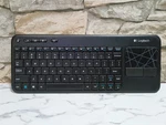 Logitech K400R Wireless Touch Keyboard, Tested Used. Price: $19.99.
