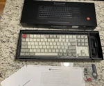 Keychron K8 Tkl Mechanical Keyboard Wireless Bluetooth Usb Gray/white Open. Price: $50.00.