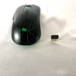 Rii RM200 5-BUTTON Adjustable Dpi Rechargeable 2.4GHZ Wireless Optical Mouse Used. Price: $16.99.
