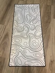 Kraken Topographic Xxl Gaming Mouse Pad White Used. Price: $30.00.