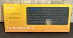 Zagg Pro Keyboard - 12" Wireless Charging Desktop For Windows, Macos Open. Price: $26.50.