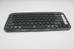 Logitech Pop Icon Keys Compact Wireless Keyboard, Graphite/green 920-013143 Used. Price: $39.99.