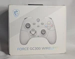 Msi Force GC300 Wireless Controller White Gaming Pad Hall Effect Pc Boxed Cib Open. Price: $39.95.