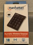 Manhattan Numeric Wireless Keypad 18 Full Size Keys Pc/mac Compatible 179928 Open. Price: $18.90.
