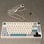Gk Gamakay TK75 75% Mechanical Keyboard Wired/usb With Rotary Knob Used. Price: $26.52.