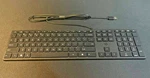 New Hp Wired Usb Keyboard L96909 Model 320K Slim Black Quiet Keys. Price: $14.29.