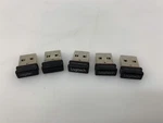 Lot Of 5 Logitech C-U0007 Unifying Receiver Used. Price: $50.00.