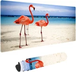 Beach Flamingos Non-slip Rubber Mouse Pad For Desk,large Gaming P... New. Price: $30.34.