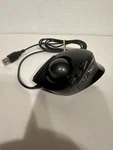 Elecom Deft Wired Trackball M-DT2URBK Finger Control 8-BUTTON Function Black Used. Price: $35.00.