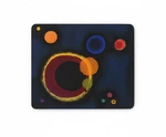 Mouse Pad For Computer Desk With Abstract Impressionist Cosmic Circle Design ... New. Price: $11.52.