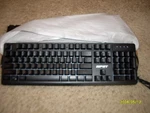 Npet K10V3 Wired Gaming Keyboard, Rgb Backlit, Spill-resistant Design! Black Open. Price: $12.00.