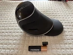 Delux M618 Plus Ergonomic Rgb Light Up Vertical Mouse 2.4G Wireless, Usb Used. Price: $12.00.
