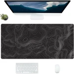 Keepcute Topographic Desk Mat, Non-slip Gaming Mouse Pad, 35.4 X 15.7 New. Price: $35.84.