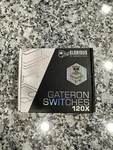 Glorious Pc Gaming Race Gateron - Blue Switches Tactile Clicky 120 Pieces New. Price: $19.99.