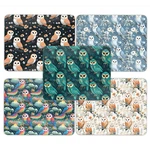 Mouse Pad Desk Mat Anti-slip Barn Owlet Nocturnal Bird Pattern #A2 Brand. Price: $9.30.