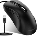 Memzuoix Wired Mouse, Usb Computer 1400 Dpi Mobile Optical Ergonomic New. Price: $17.04.