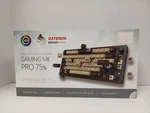 Inland Mk Pro 75% Prebuilt Mechanical Gaming Keyboard With Brown Switches (#1) Used. Price: $42.99.