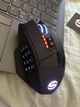 Utechsmart Venus Pro Rgb Wireless Mmo Gaming Mouse 16,000 Dpi Optical - Black Open. Price: $30.00.