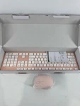 Leadsail Wireless Keyboard And Mouse Combo Silent Full-sized 2.4GHZ Usb Pink Used. Price: $26.49.