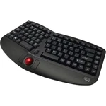 Adesso WKB3150UB Wireless Ergo Trackball Keyboard Mini New. Price: $92.65.
