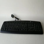Logitech PS/2 Deluxe Desktop Keyboard Black Y-SU45 Used. Price: $16.99.