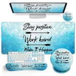 Limkrian Desk Mat Pad, Xxl Large Gaming Mouse With Wrist Rest Suppo... New. Price: $35.32.