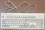 Vintage Ibm Mod KB-8923 Keyboard Blue Label Works (see Video) 1/2' Wired Cable Used. Price: $21.00.