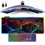 Rgb Gaming Mousepad, Large Desk With Led Light 13 Modes T... New. Price: $38.30.