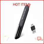 Dinofire Usb Type Wireless Presenter Remote Presentation Clicker,volume Contro New. Price: $24.93.