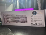 Redragon Flare Pro Wireless/wired Mechanical Keyboard Rgb Backlight Retro Pink New. Price: $50.00.