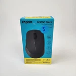 Rapoo M300G Silent Wireless Mouse Bluetooth 2.4GHZ 2400 Dpi Light Grey Open. Price: $8.99.